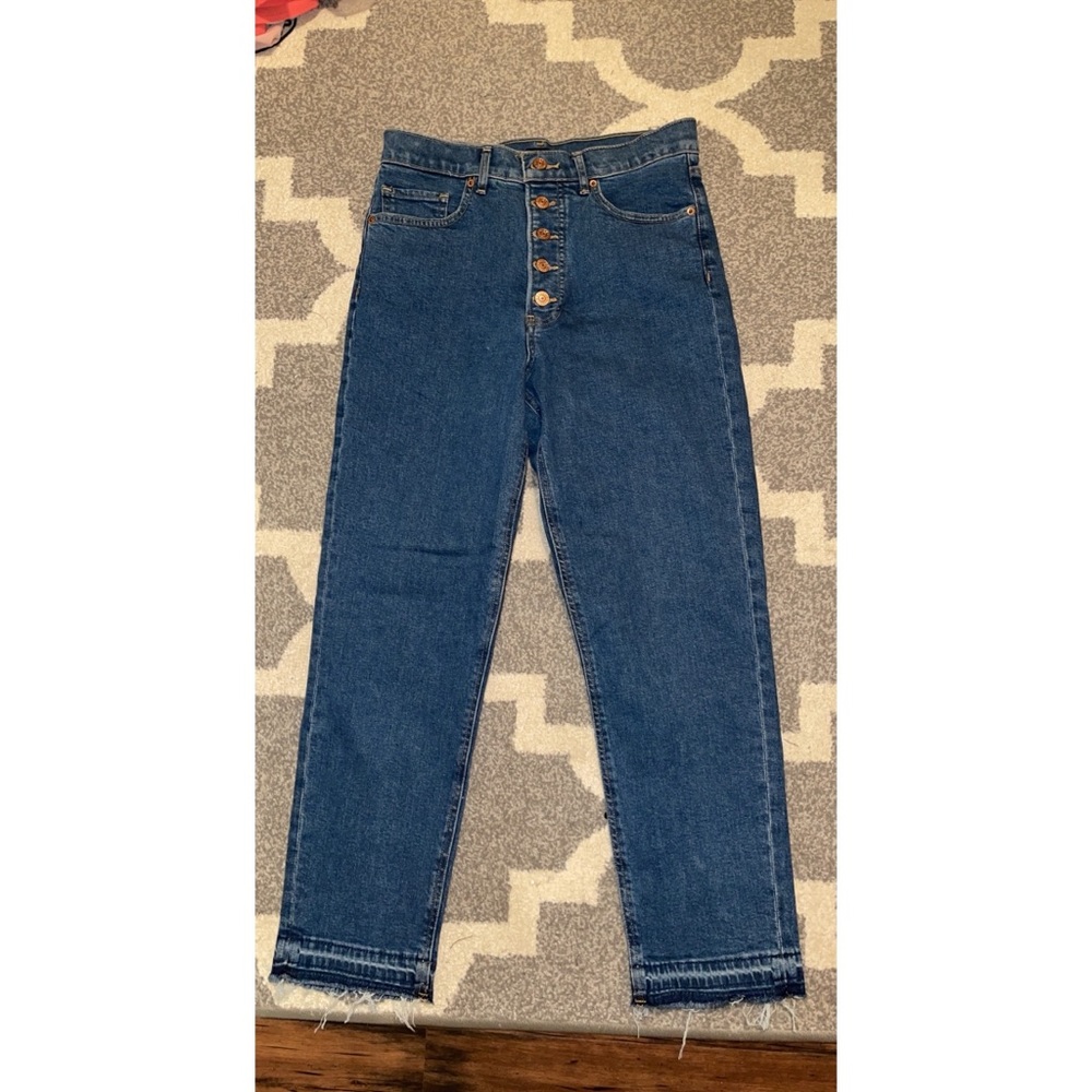 Express High Rise Mom Jean
